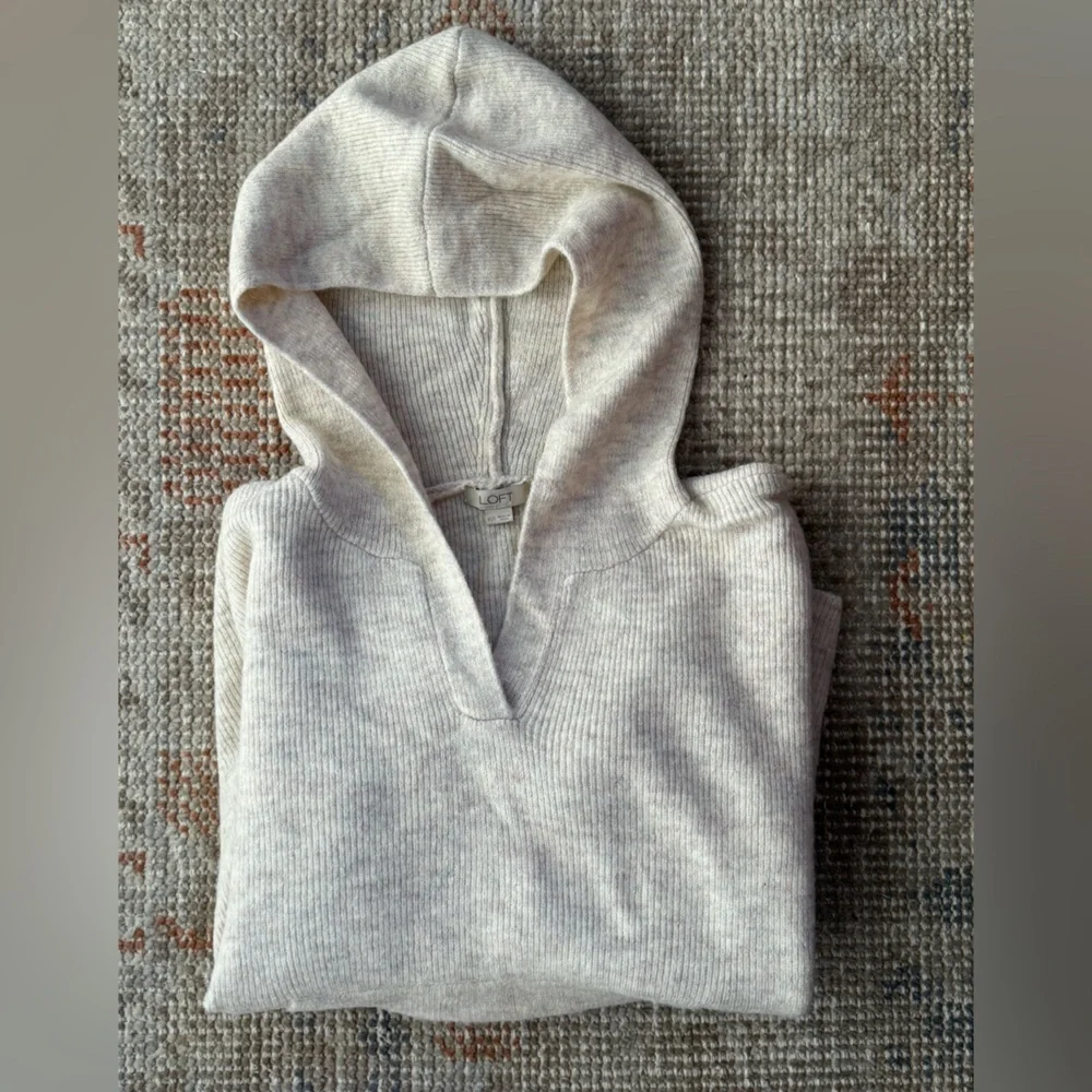 Loft Poncho Sweater - Picture 4 of 7